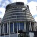 The Beehive, New Zealand's Executive Wing of Parliament, in Wellington
