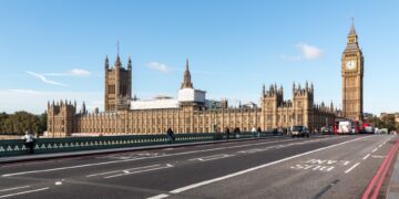 The Palace of Westminster, London