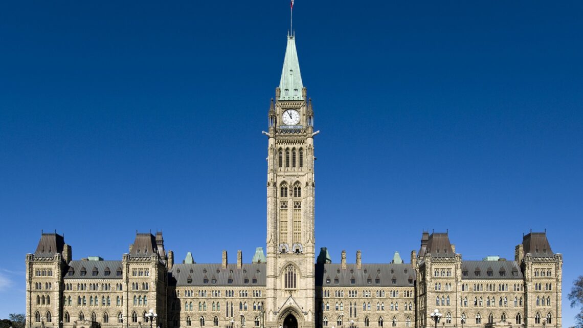 Centre Block and the Peace Tower, Parliament Hill, Ottawa