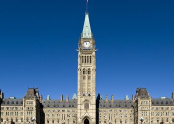 Centre Block and the Peace Tower, Parliament Hill, Ottawa