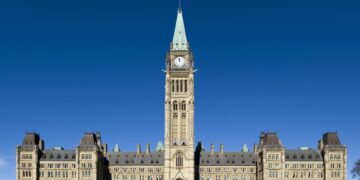 Centre Block and the Peace Tower, Parliament Hill, Ottawa