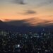 Tokyo skyline at sunset, Japan
