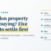 Five things a first-time overseas buyer must settle before buying in London: entry (SDLT and the two surcharges), financing (interest relief capped at 20%), holding (NRLS and letting compliance), title (leasehold and building safety), exit (NRCGT and your treaty position)