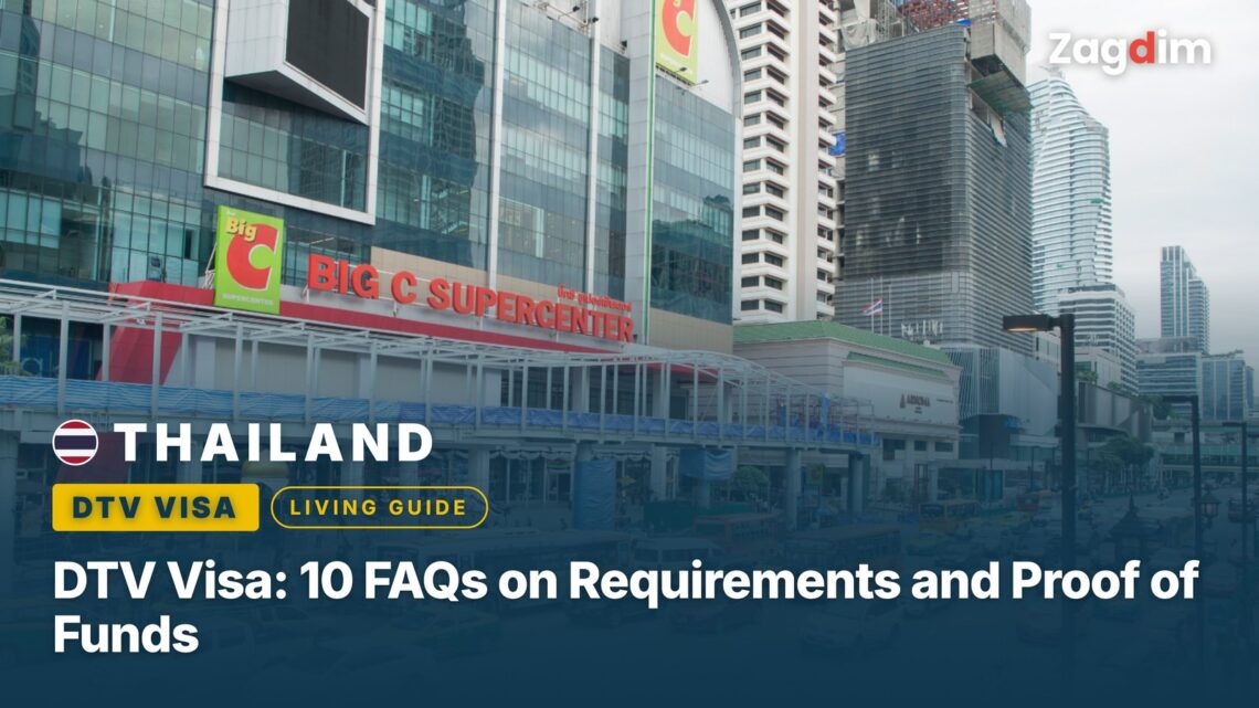 Thailand DTV Visa: 10 FAQs on Requirements and Proof of Funds