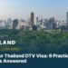 Using Your Thailand DTV Visa: 6 Practical Questions Answered