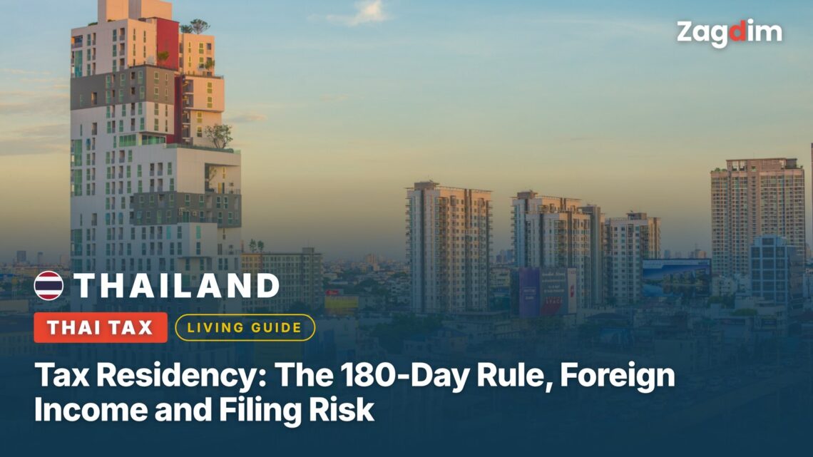 Thai Tax Residency: The 180-Day Rule, Foreign Income and Filing Risk