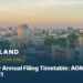 Thailand Company Annual Filing Timetable: AGM, DBD, PND 50/51