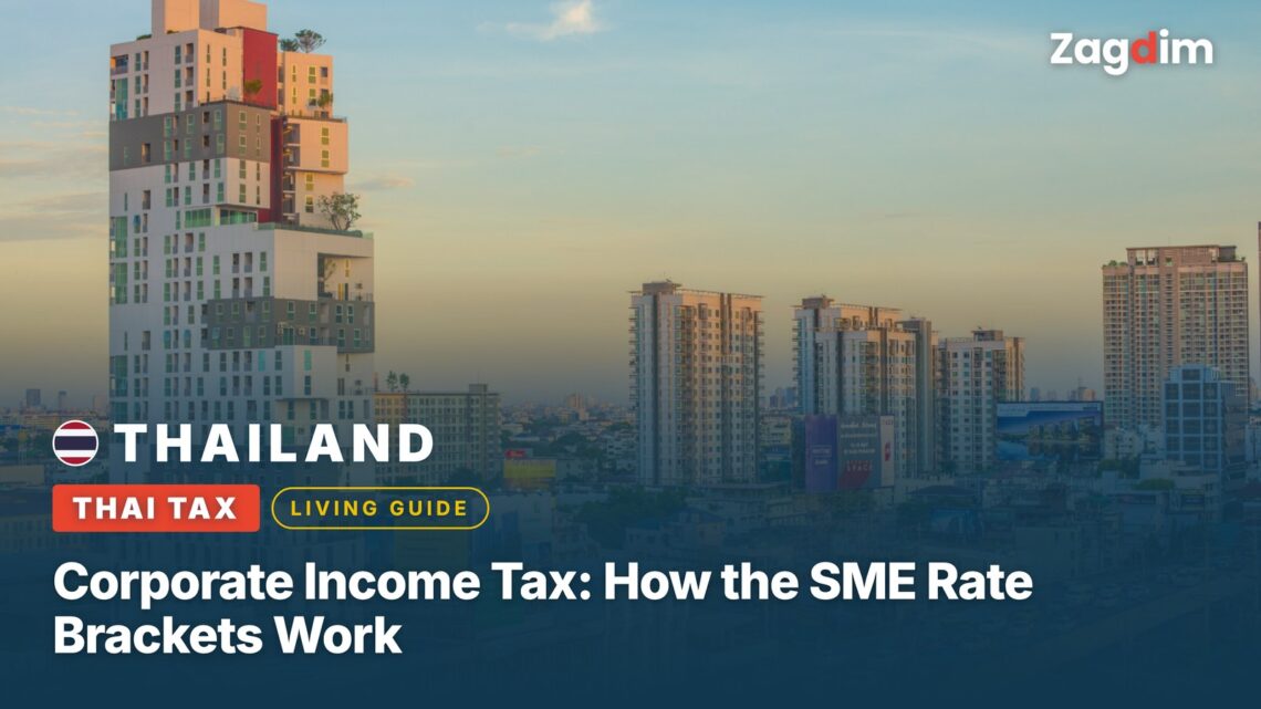 Thailand Corporate Income Tax: How the SME Rate Brackets Work
