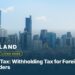 Thailand Dividend Tax: Withholding Tax for Foreign Shareholders