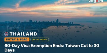 Thailand's 60-Day Visa Exemption Ends: Taiwan Cut to 30 Days