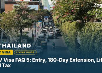 Thailand DTV Visa FAQ 5: Entry, 180-Day Extension, Life, and Tax