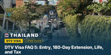 Thailand DTV Visa FAQ 5: Entry, 180-Day Extension, Life, and Tax