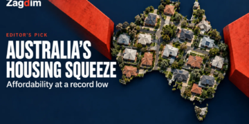 Australia’s Housing Affordability Sinks to a Record Low Even as Prices Fall — and Builders Blame the Tax Bill
