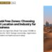 Nature — Desert dunes landscape with distant Dubai skyline, illustrating Abu Dhabi Free Zones: Choosing the Best Location and Industry for Your Business