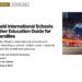 Landmark — Museum of the Future at night with light trails, illustrating Abu Dhabi International Schools and Higher Education Guide for Expat Families