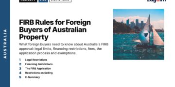 Harbour — Sailboats racing on Sydney Harbour with skyline, illustrating FIRB Rules for Foreign Buyers of Australian Property