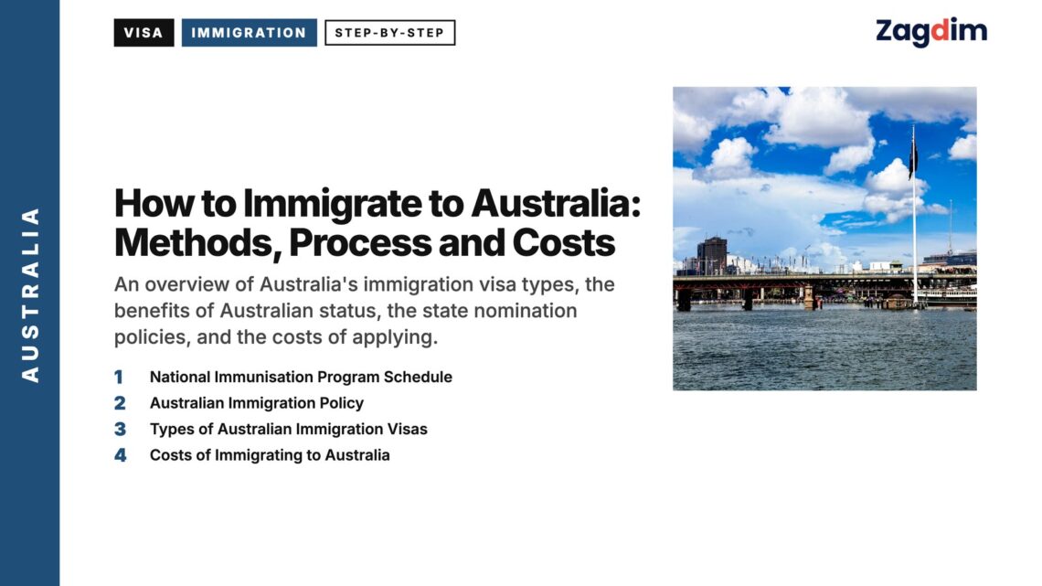 Harbour — Pyrmont Bridge at Darling Harbour with flagpole and boats, illustrating How to Immigrate to Australia: Methods, Process and Costs