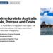 Harbour — Pyrmont Bridge at Darling Harbour with flagpole and boats, illustrating How to Immigrate to Australia: Methods, Process and Costs