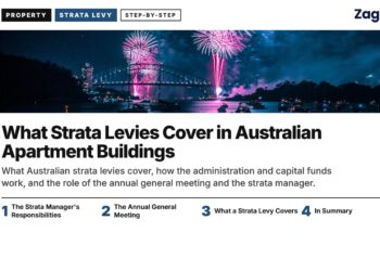 Festival — Fireworks over Sydney Harbour at night, illustrating What Strata Levies Cover in Australian Apartment Buildings