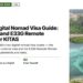 Aerial — Aerial view of turquoise lagoon with boats, illustrating Bali Digital Nomad Visa Guide: B211A and E33G Remote Worker KITAS