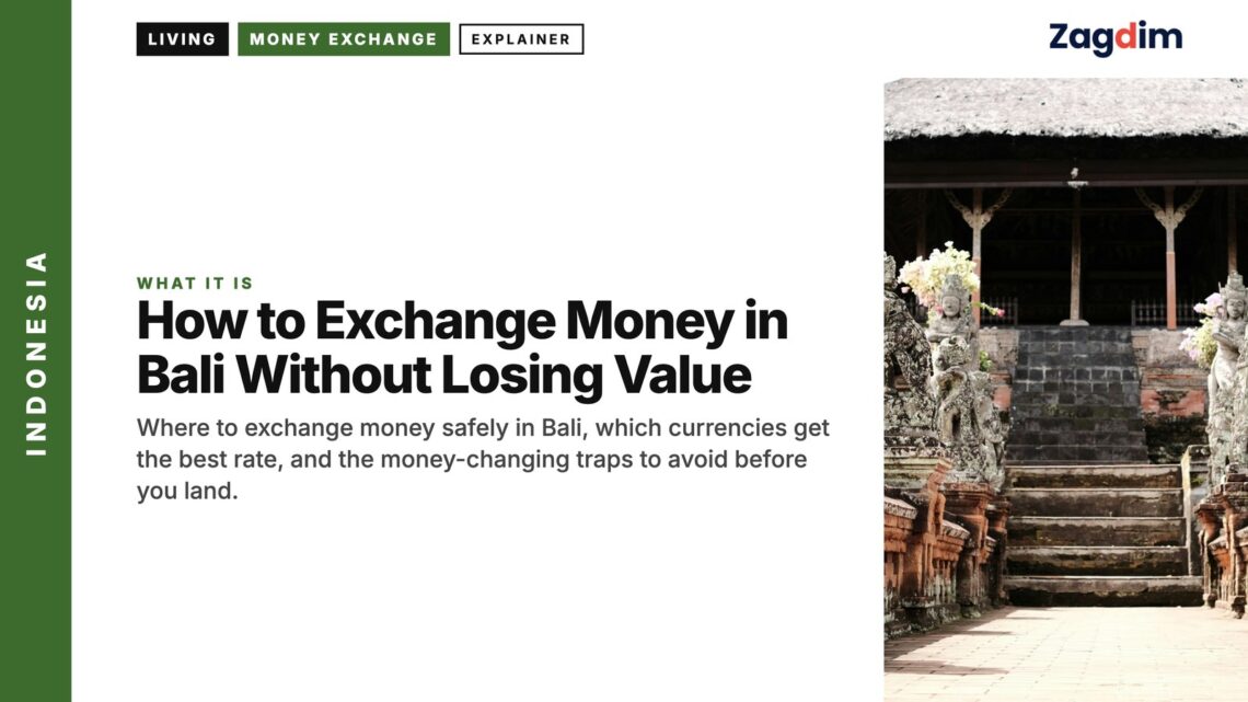 Temple — Balinese temple entrance with guardian statues, illustrating How to Exchange Money in Bali Without Losing Value