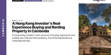 Temple — ancient temple courtyard entrance ruins, illustrating A Hong Kong Investor's Real Experience Buying and Renting Property in Cambodia