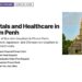 Landmark — ornate white stupa spire monument, illustrating Hospitals and Healthcare in Phnom Penh