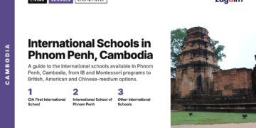 Temple — ancient brick temple towers ruins, illustrating International Schools in Phnom Penh, Cambodia