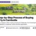 Rural — green rice terraces with scattered huts, illustrating The Step-by-Step Process of Buying Property in Cambodia