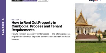 Landmark — Royal Palace throne hall Phnom Penh, illustrating How to Rent Out Property in Cambodia: Process and Tenant Requirements