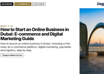 Architecture — Arched terrace overlooking waterfront at sunset, illustrating How to Start an Online Business in Dubai: E-commerce and Digital Marketing Guide