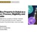 Festival — Burj Khalifa at night with illuminated light art spheres, illustrating How to Buy Property in Dubai as a Foreigner: Process, Eligibility and Legal Guide