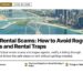 Aerial — Aerial view of Bluewaters Island and Ain Dubai wheel, illustrating Dubai Rental Scams: How to Avoid Rogue Agents and Rental Traps