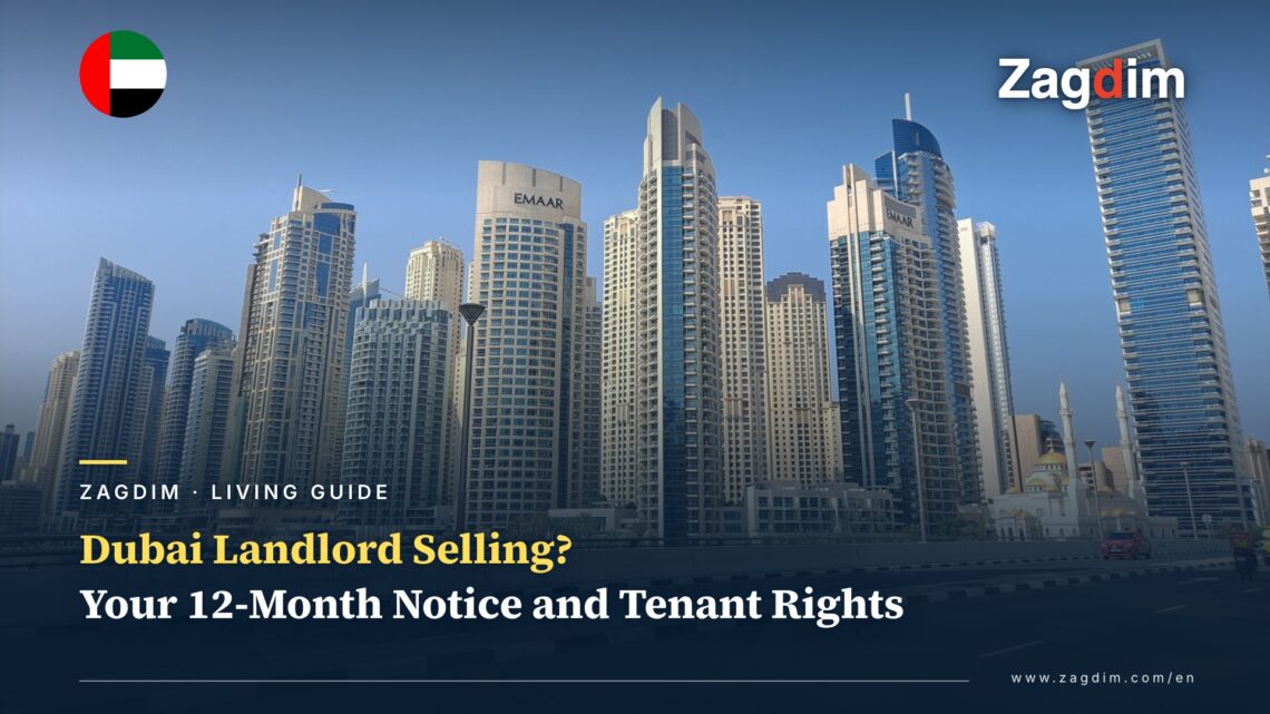 Dubai Landlord Selling? Your 12-Month Notice and Tenant Rights