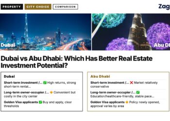 Night — Burj Khalifa and Downtown Dubai skyline at night, illustrating Dubai vs Abu Dhabi: Which Has Better Real Estate Investment Potential?