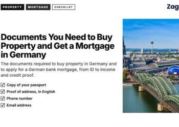 Skyline — Cologne skyline with cathedral spires and Hohenzollern Bridge, illustrating Documents You Need to Buy Property and Get a Mortgage in Germany