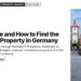 Street — Cobblestone street toward Ploenlein tower Rothenburg ob der Tauber, illustrating Where and How to Find the Right Property in Germany