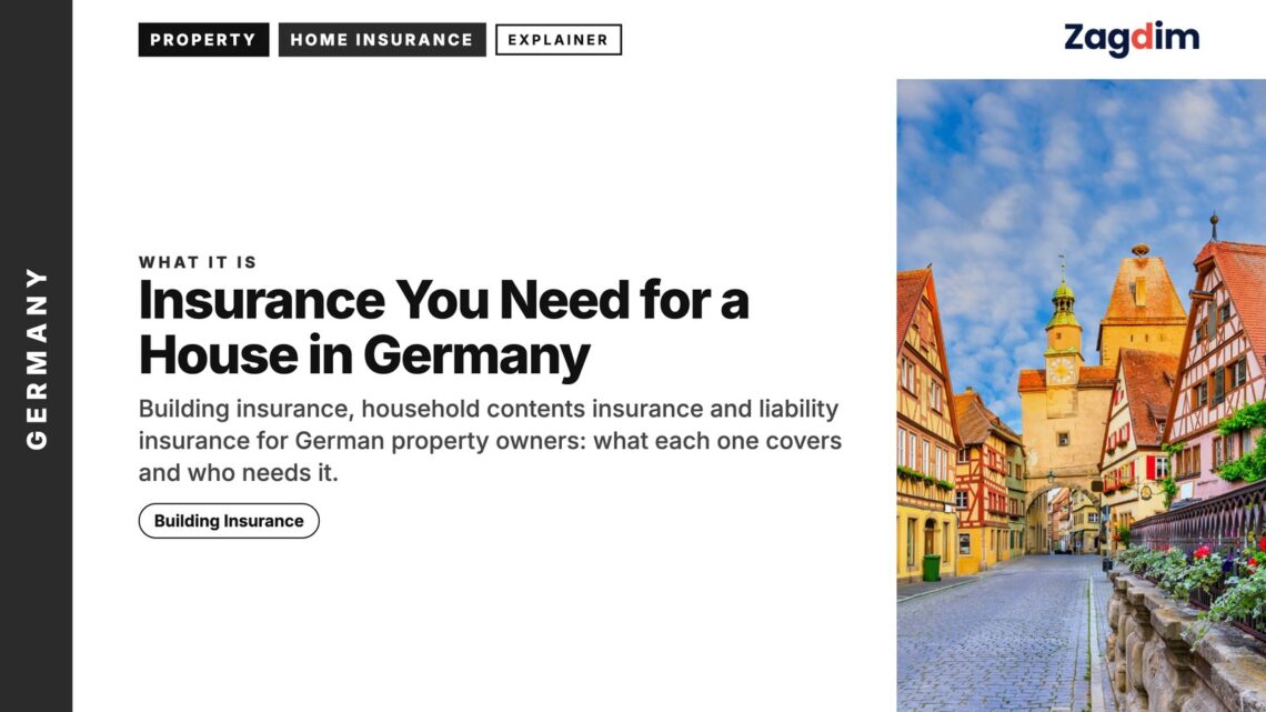 Street — Colorful half-timbered street with flower-lined bridge railing Rothenburg, illustrating Insurance You Need for a House in Germany