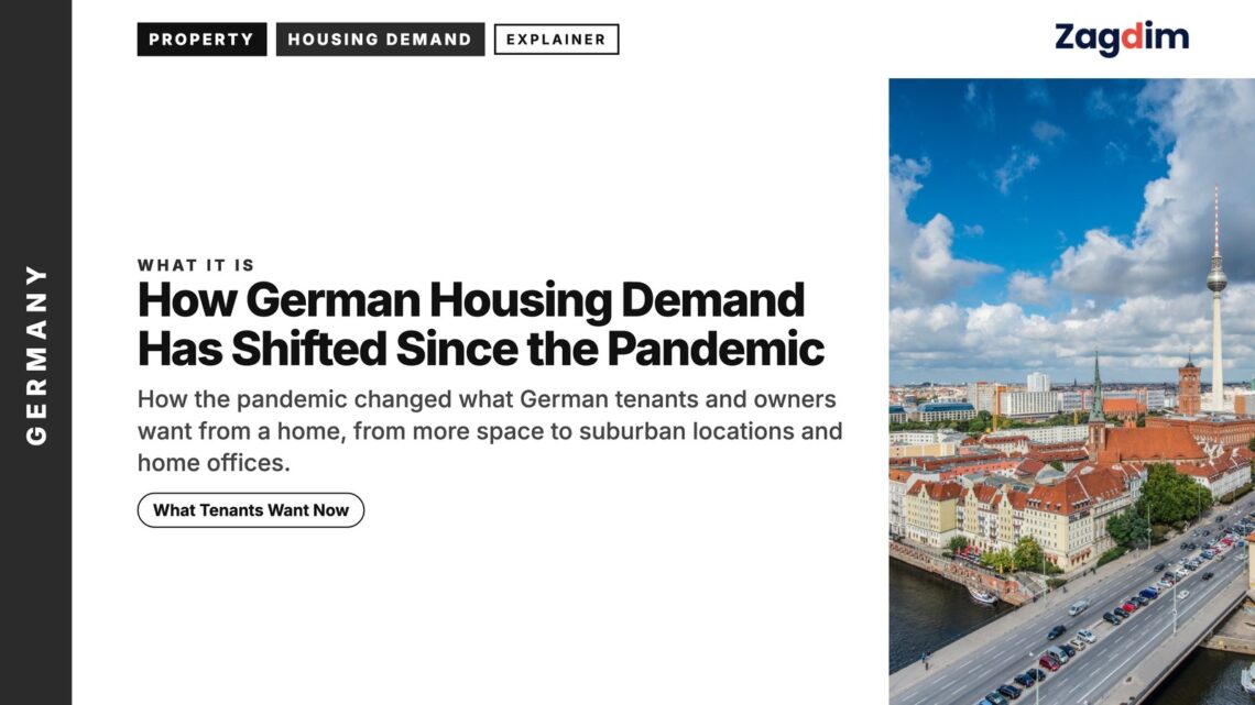 Aerial — Aerial view of Berlin skyline with TV Tower and Spree, illustrating How German Housing Demand Has Shifted Since the Pandemic