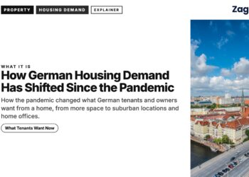 Aerial — Aerial view of Berlin skyline with TV Tower and Spree, illustrating How German Housing Demand Has Shifted Since the Pandemic