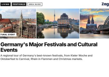 Skyline — Aerial view of Munich Marienplatz with New Town Hall and Frauenkirche, illustrating Germany's Major Festivals and Cultural Events
