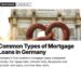Food — Hand holding a pretzel in front of Siegestor arch Munich, illustrating 5 Common Types of Mortgage Loans in Germany