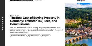 Landmark — Heidelberg Castle and old town above the Neckar river with bridge, illustrating The Real Cost of Buying Property in Germany: Transfer Tax, Fees, and Commissions