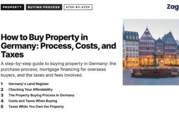 Architecture — Roemerberg square with half-timbered houses and fountain at dusk Frankfurt, illustrating How to Buy Property in Germany: Process, Costs, and Taxes