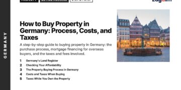 Architecture — Roemerberg square with half-timbered houses and fountain at dusk Frankfurt, illustrating How to Buy Property in Germany: Process, Costs, and Taxes