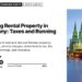 Landmark — Cologne Cathedral and Hohenzollern Bridge illuminated at dusk, illustrating Owning Rental Property in Germany: Taxes and Running Costs