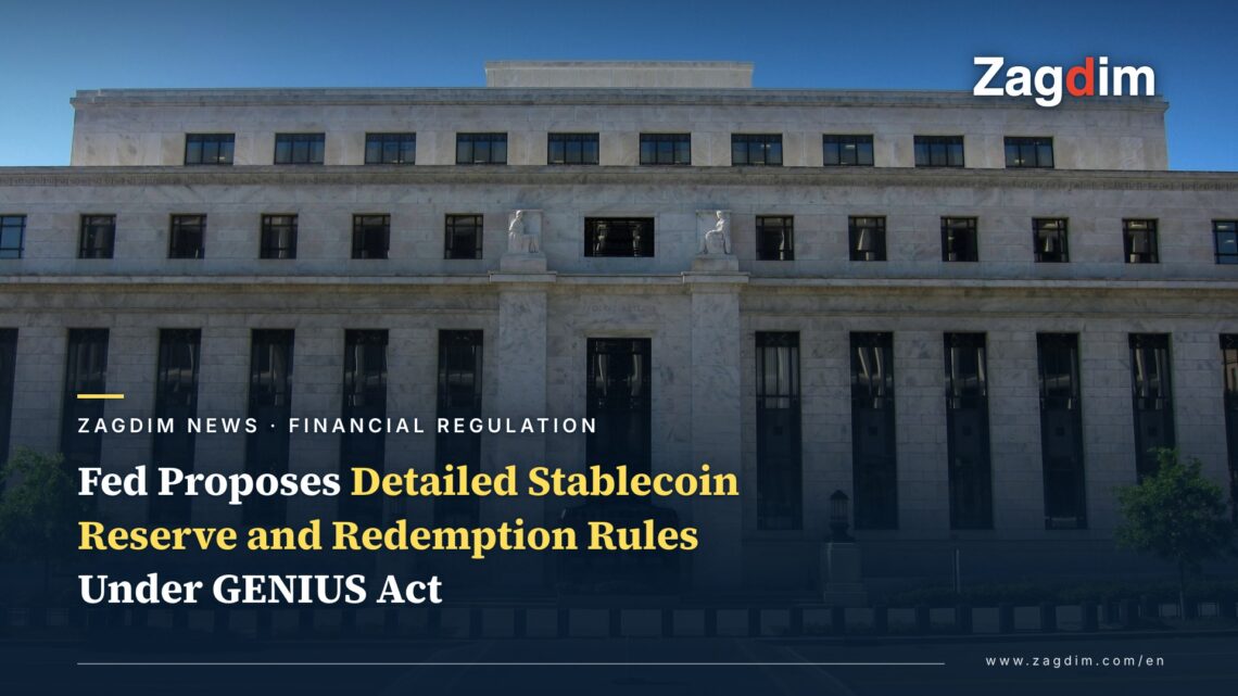 The Eccles Building, headquarters of the U.S. Federal Reserve Board in Washington, DC, which released the draft stablecoin reserve and redemption rules