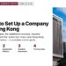Architecture — modern office towers including HSBC building in Central, illustrating How to Set Up a Company in Hong Kong