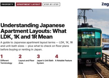 Transport — green train at station platform with mountains, illustrating Understanding Japanese Apartment Layouts: What LDK, 1K and 1R Mean