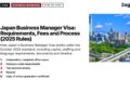 Skyline — Abeno Harukas skyline with elevated railway, illustrating Japan Business Manager Visa: Requirements, Fees and Process (2025 Rules)